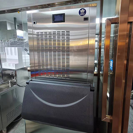 BJL-500公斤雪花制冰机交付贵州某餐饮店使用